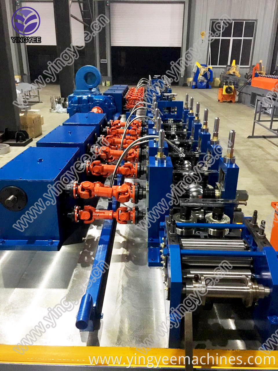 High frequency tube mill production line